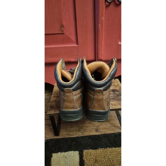 Timberland PRO TiTAN Wms 7.5 W Alloy Toe Work Boot  Leather 6in Waterproof  EUC - Picture 4 of 7